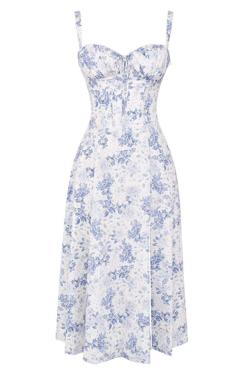 Levoire | Bustier Robe Thea Durable Polyester Mix Plan bleu