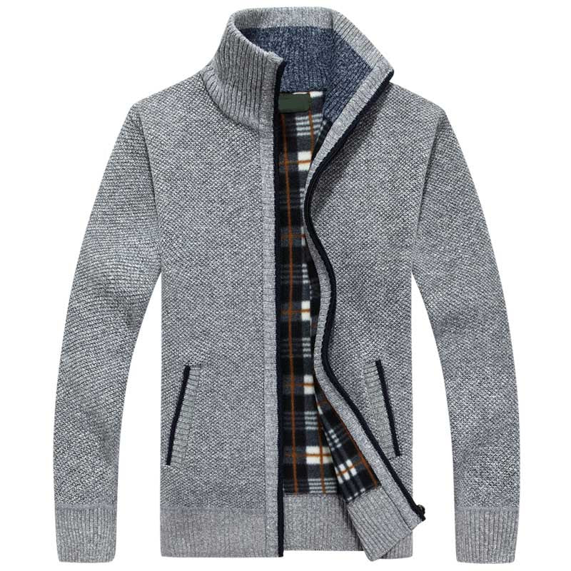 Levoire | Veste en coton pour hommes Gris clair