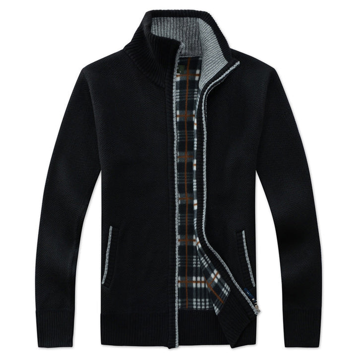 Levoire | Veste en coton pour hommes Noir