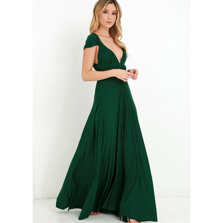 Levoire | Robe élégante en plusieurs couleurs Verte