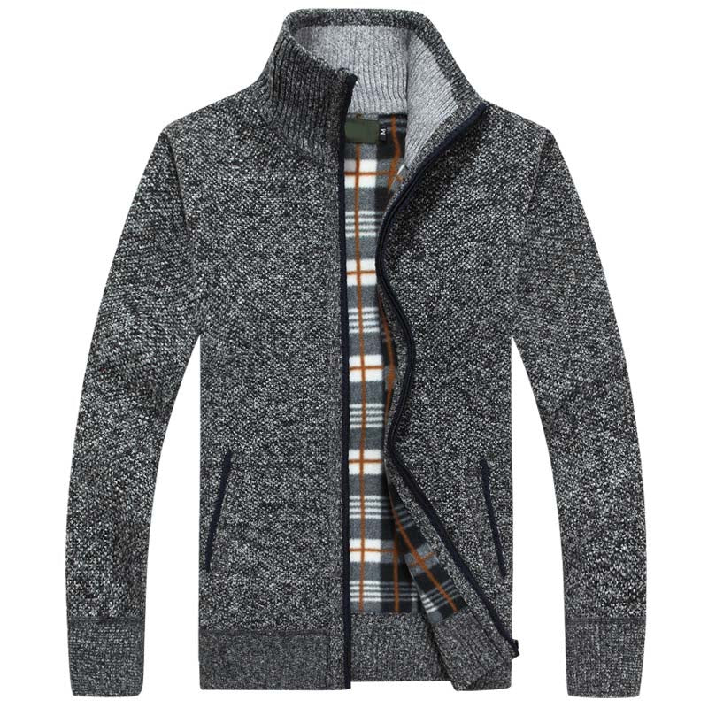 Levoire | Veste en coton pour hommes Gris foncé
