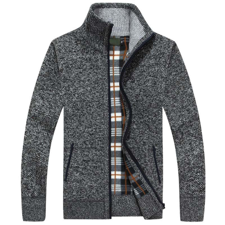Levoire | Veste en coton pour hommes Gris foncé