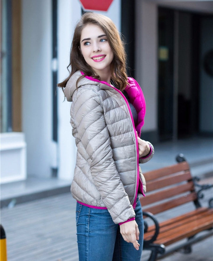 Levoire | Veste En Duvet Ultra Légère Et Réversible