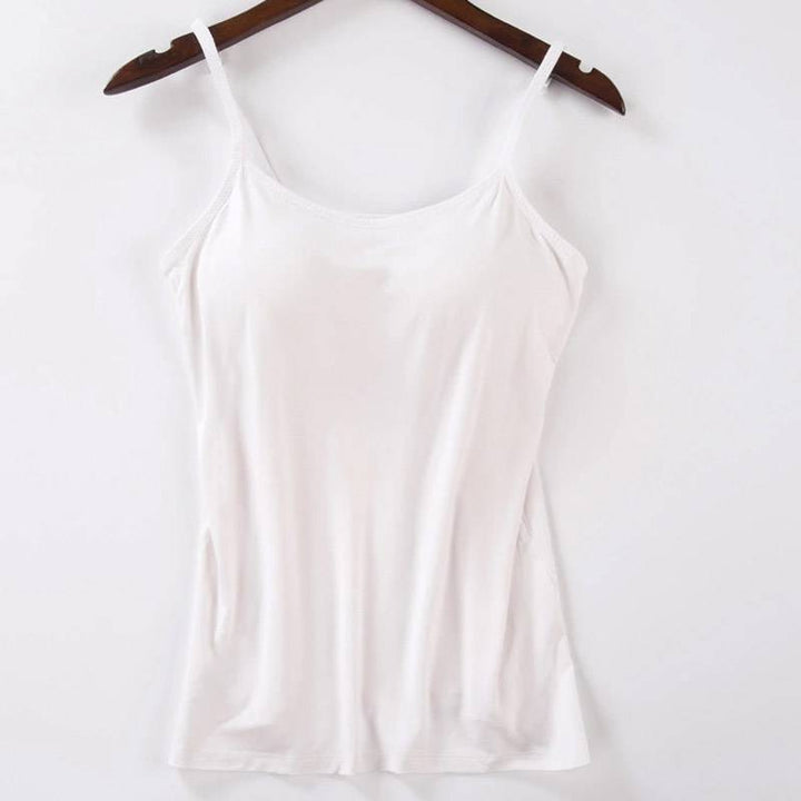 Levoire | Avec Soutien-Gorge Confortable & Fin Blanc