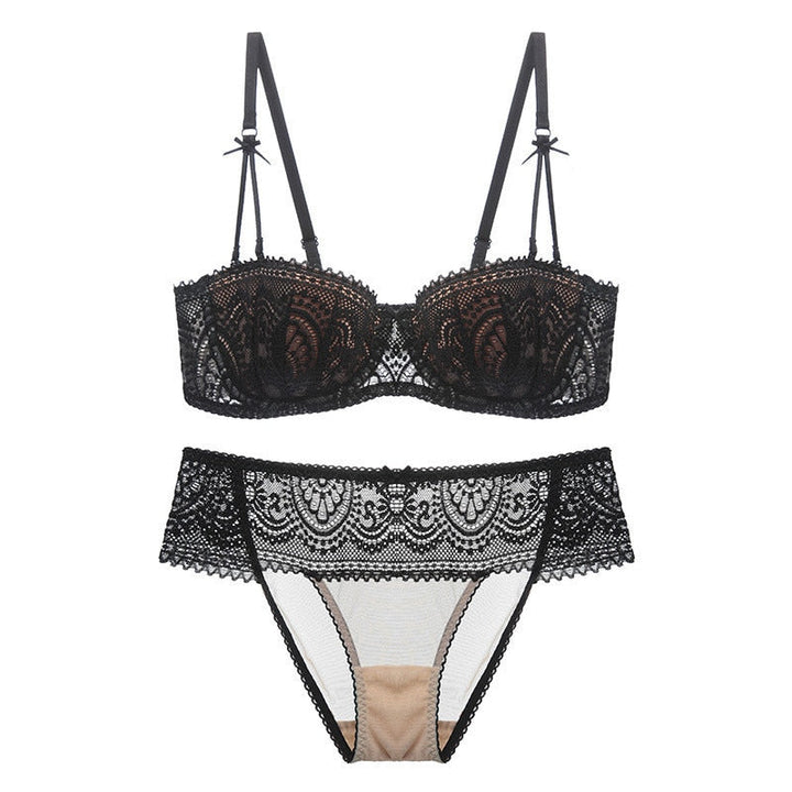 Levoire | Ensemble De Lingerie En Dentelle Noir