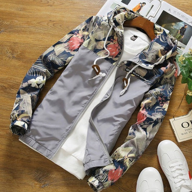 Levoire | Veste Bomber Pour Hommes Gris
