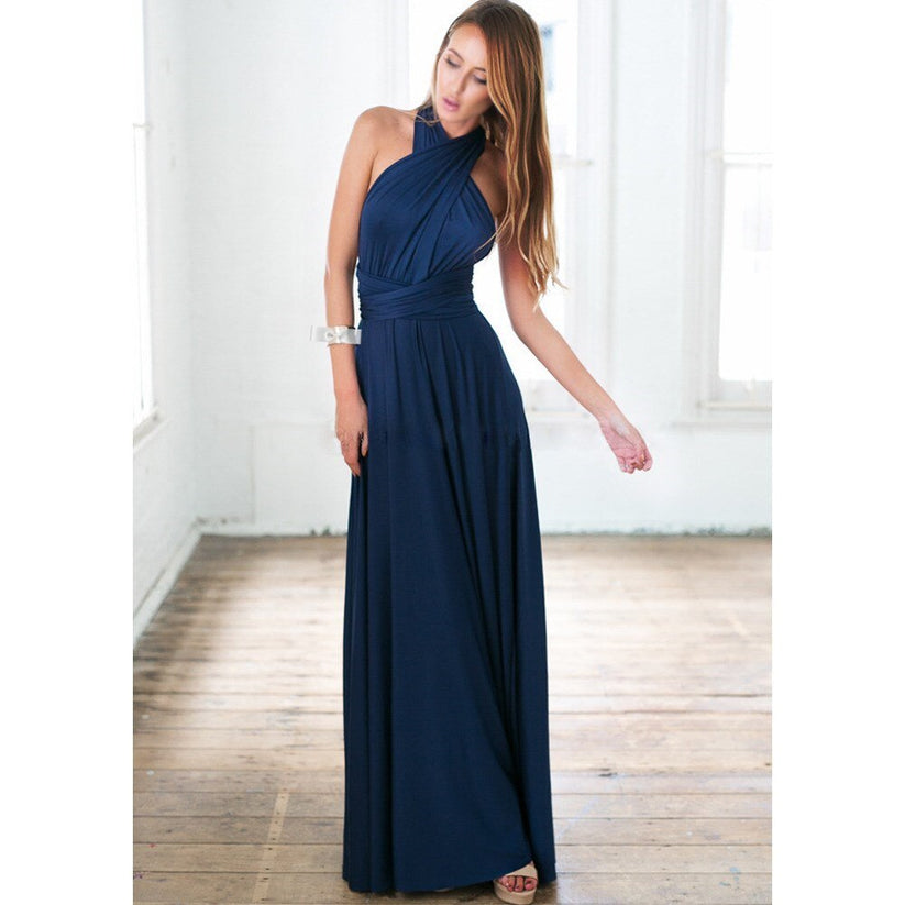 Levoire | Robe élégante en plusieurs couleurs Bleu