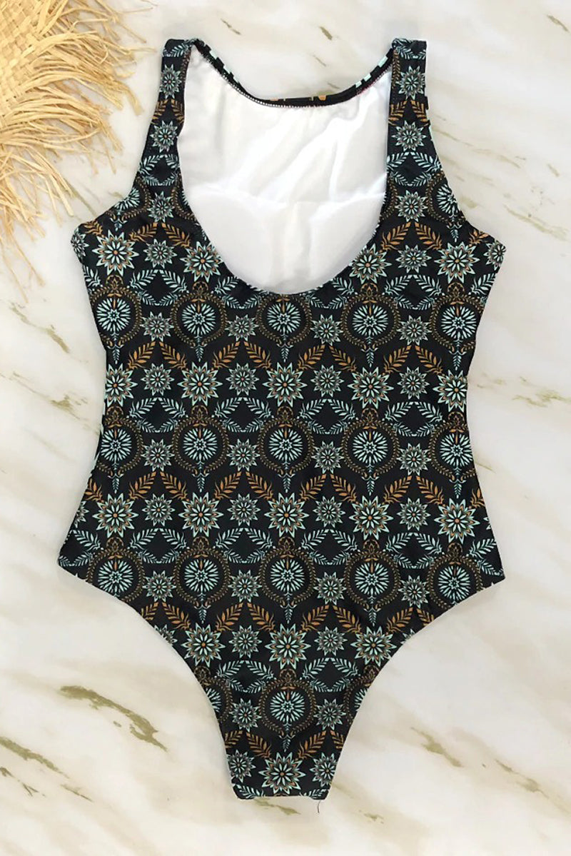 Levoire | Maillot De Bain Boho À Col Montant
