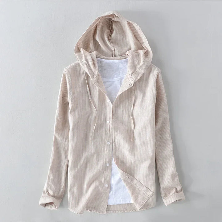 Levoire | Chemise en lin élégante Abricot