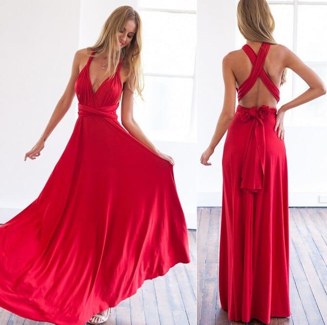 Levoire | Robe Longue Multistyle Pour Différents Styles Rot