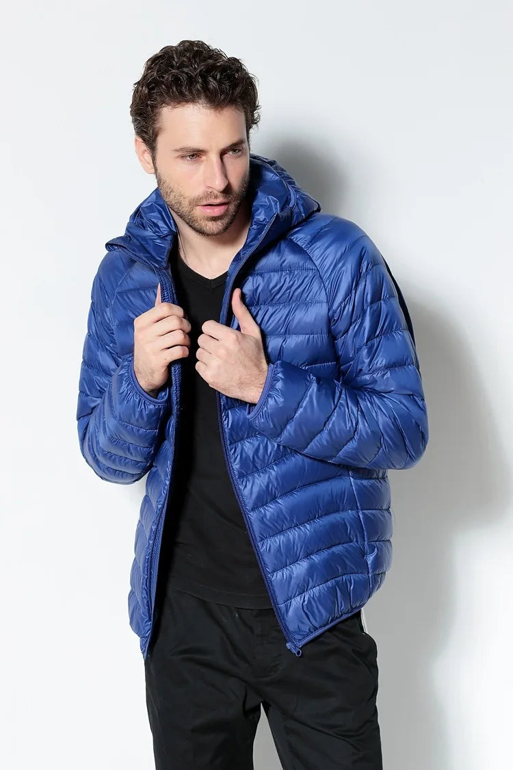 Levoire | Très Légère, Veste De Transition Matelassée Pour Hommes Bleu clair