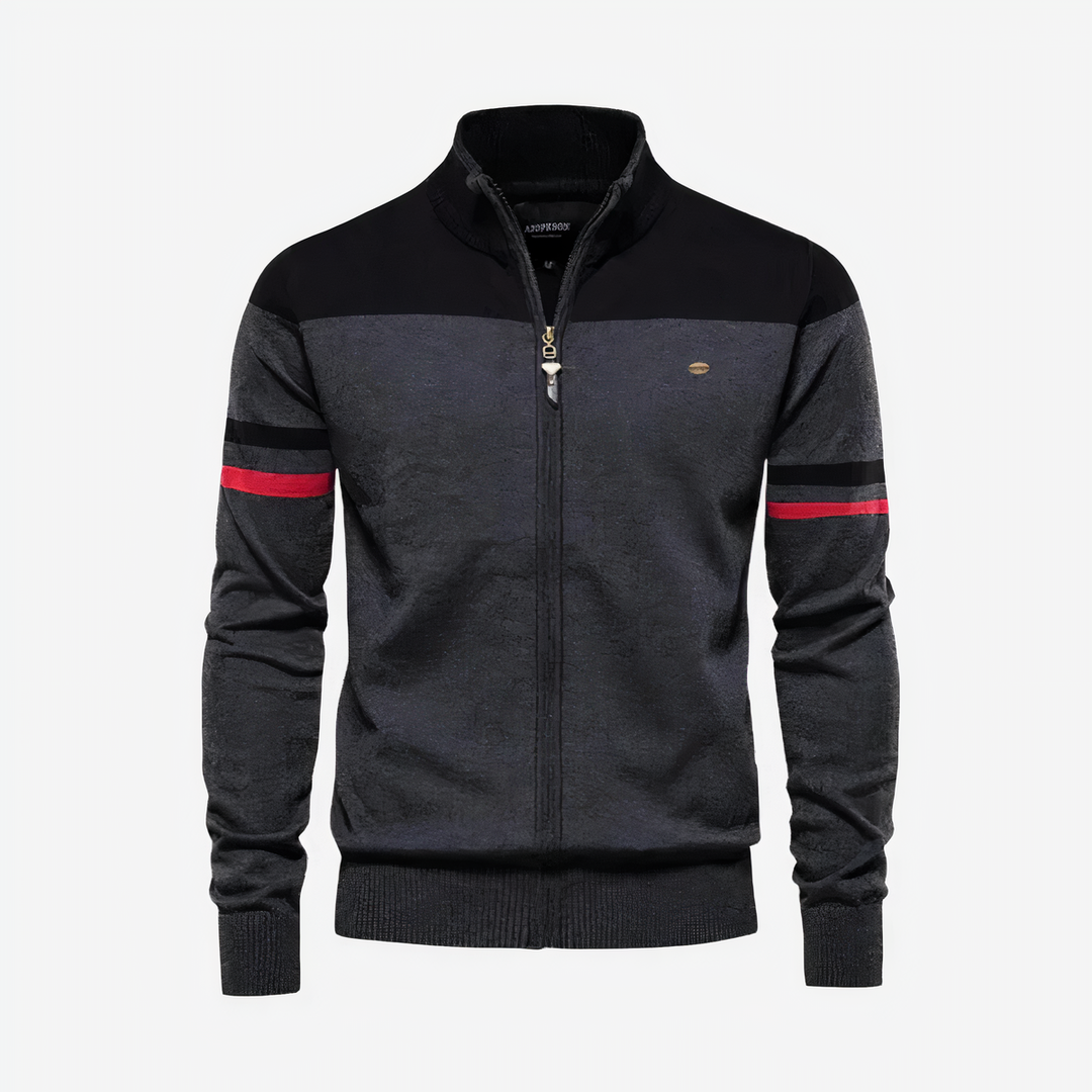 Levoire | Sweat À Capuche Zippé Pour Hommes Noir
