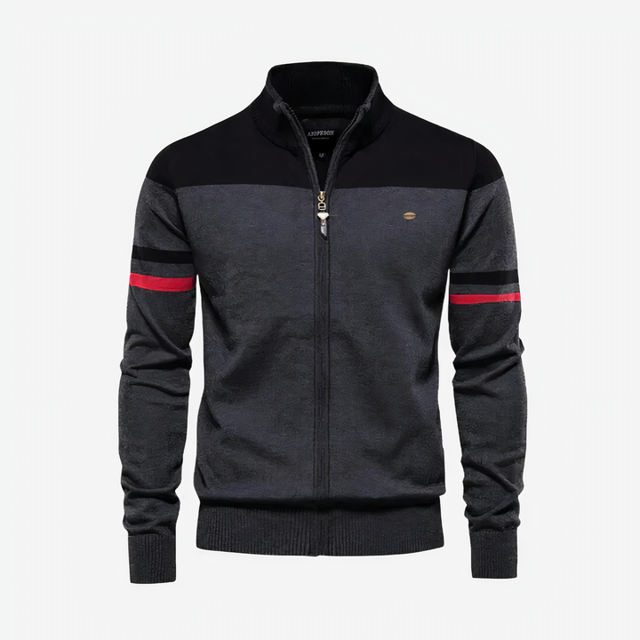 Levoire | Sweat À Capuche Zippé Pour Hommes Noir