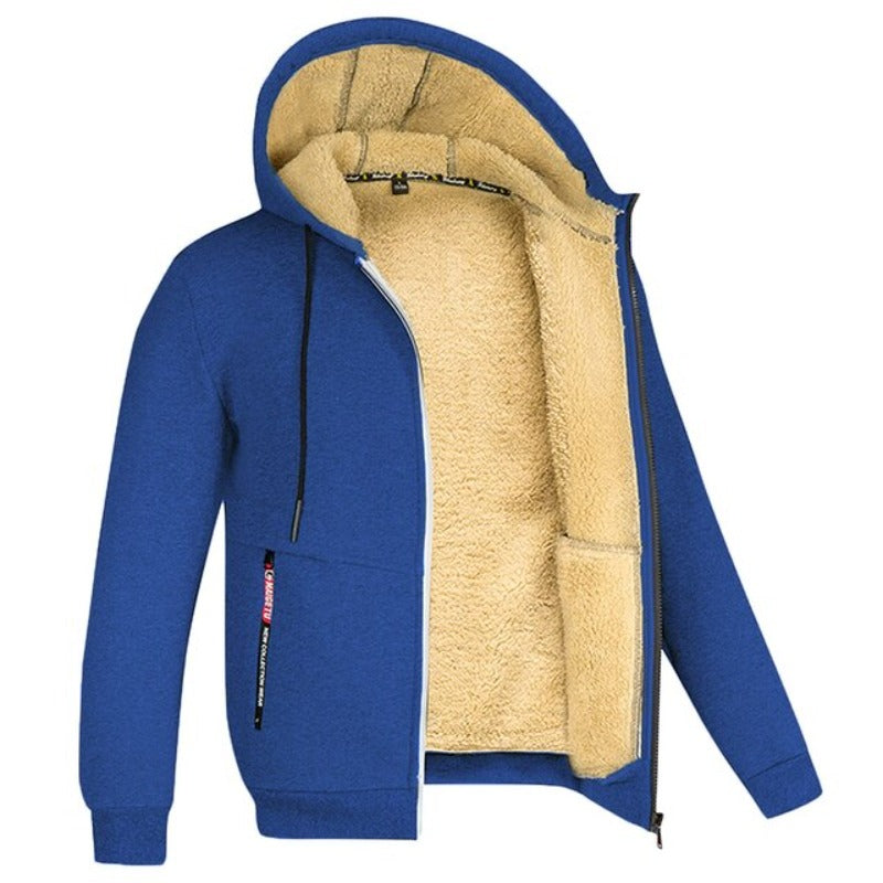 Levoire | Veste en cuir synthétique rembourrée Bleu