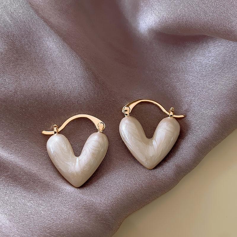 Levoire | Boucles D'Oreilles En Forme De Cœur Séduisantes