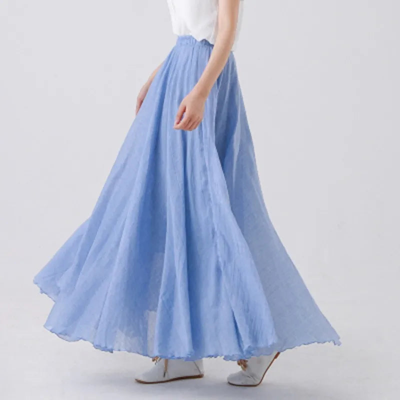 Levoire | Rentokas Coton Maxi Jupe