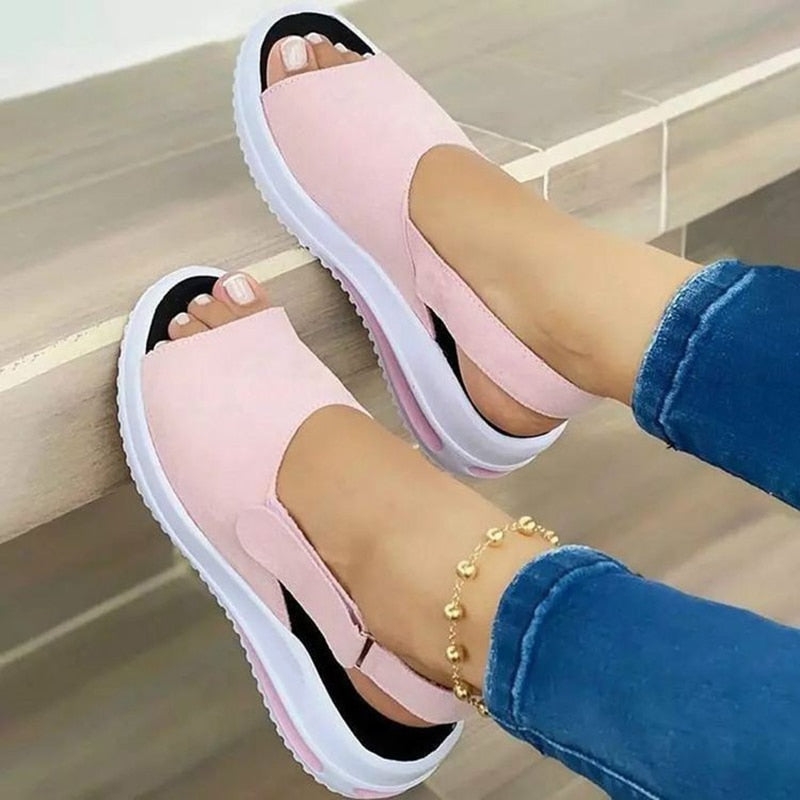 Levoire | Sandales Ergonomiques Pour Femmes Avec Talons Rosa