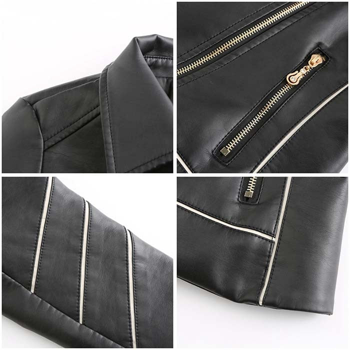 Levoire | Veste En Simili Cuir Élégante Pour Femmes