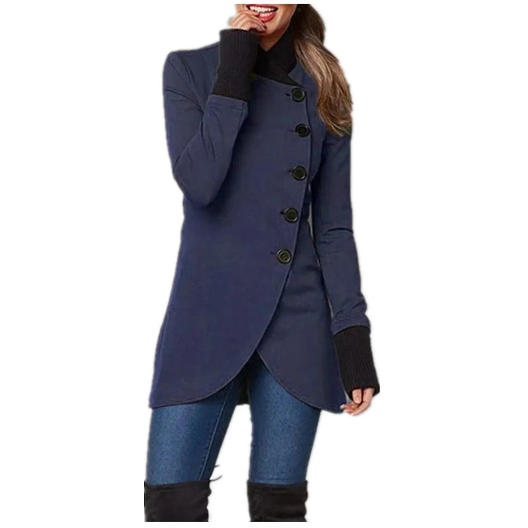 Levoire | Veste avec bouton Bleu foncé