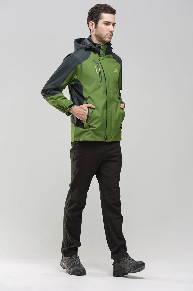 Levoire | Veste De Plein Air Légère Et Imperméable Pour Hommes Par Tous Les Temps Vert olive