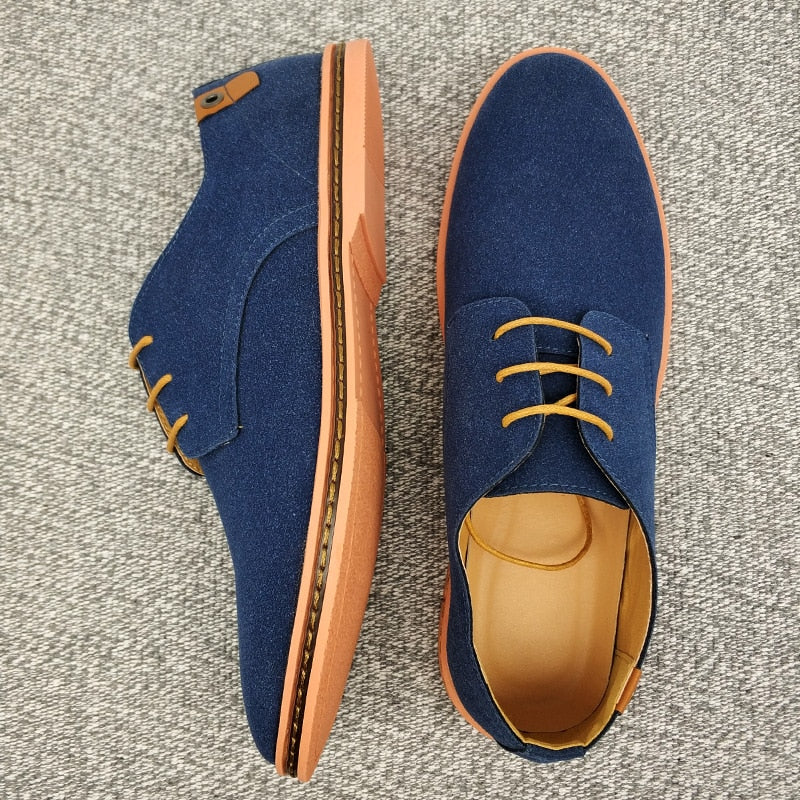 Levoire | Chaussures Oxford Classiques Pour Hommes Bleu