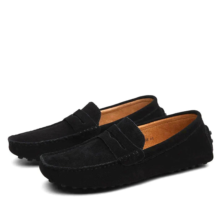 Levoire | Pantalons En Cuir Italiens Pour Hommes Noir