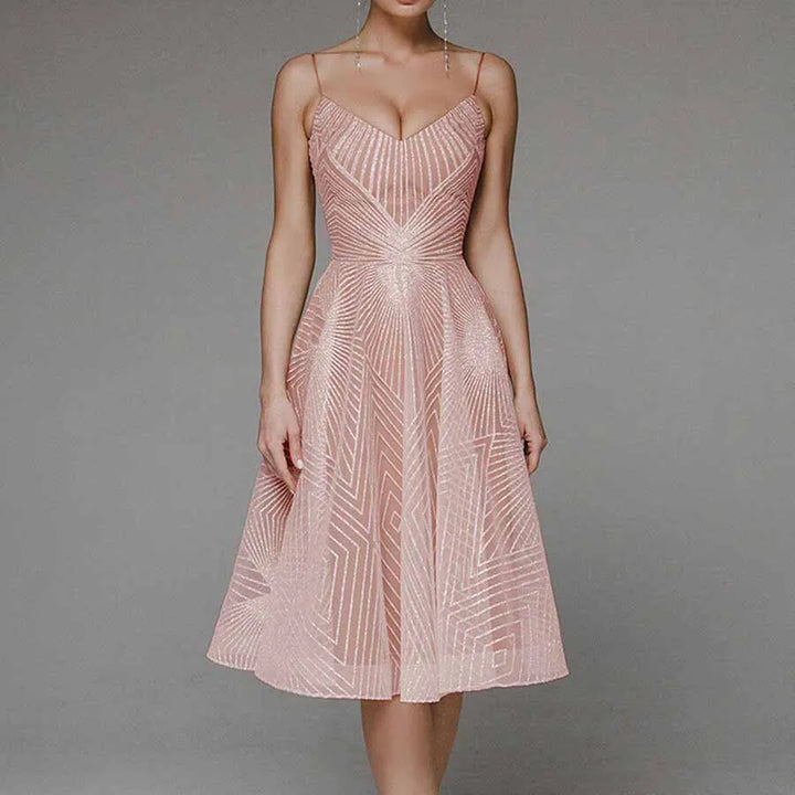 Levoire | Robe Élégante Pour Le Printemps Rosa