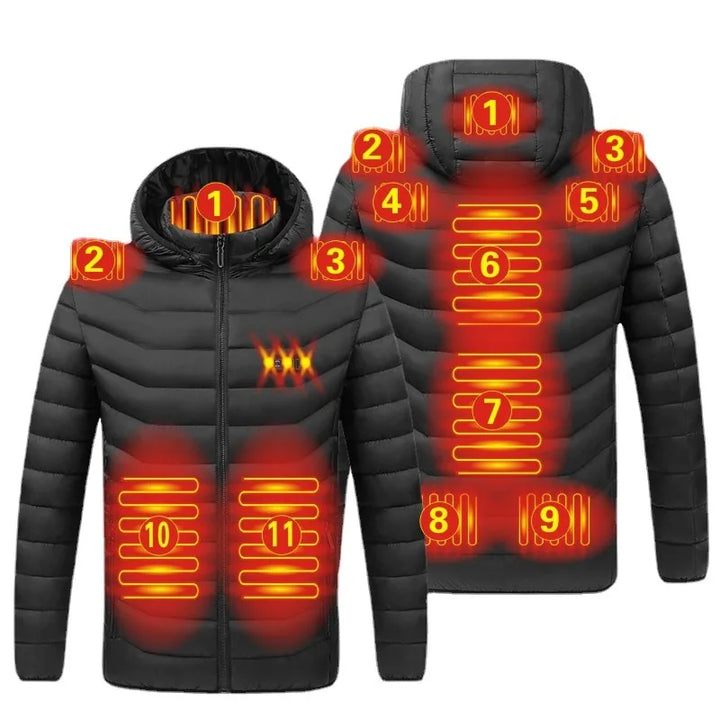 Levoire | Veste Chauffante Usb Intelligente Pour Homme