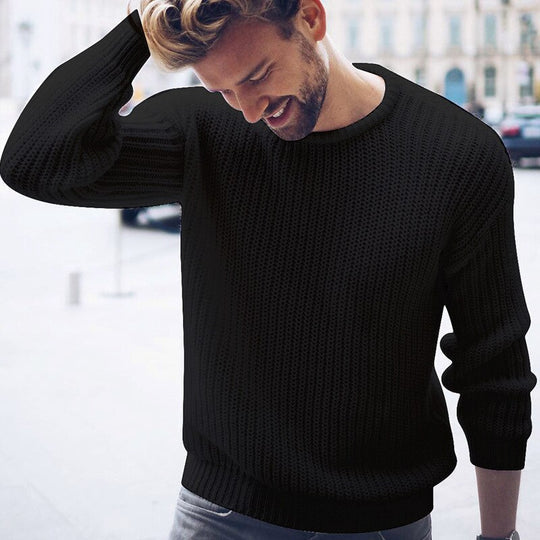 Levoire | Rento Manches Longues Col Rond Pull Noir