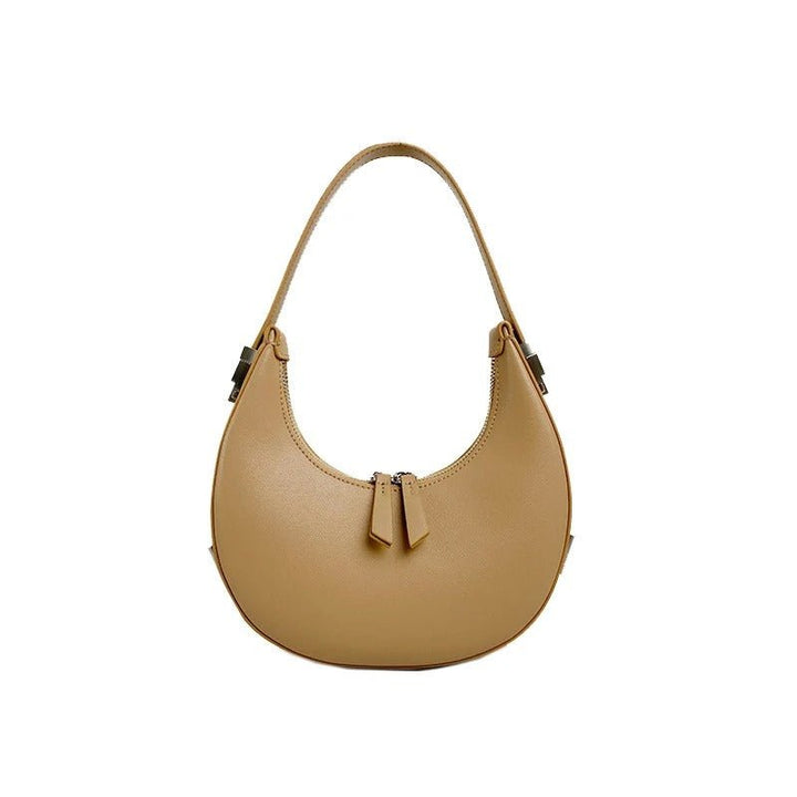 Levoire | Sac À Main Tendance À Fermeture Éclair Sac Épaule Petite Sacoche Braun