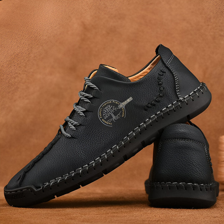 Levoire | Chaussures De Sport Orthopédiques Pour Hommes Au Style Italien Noir