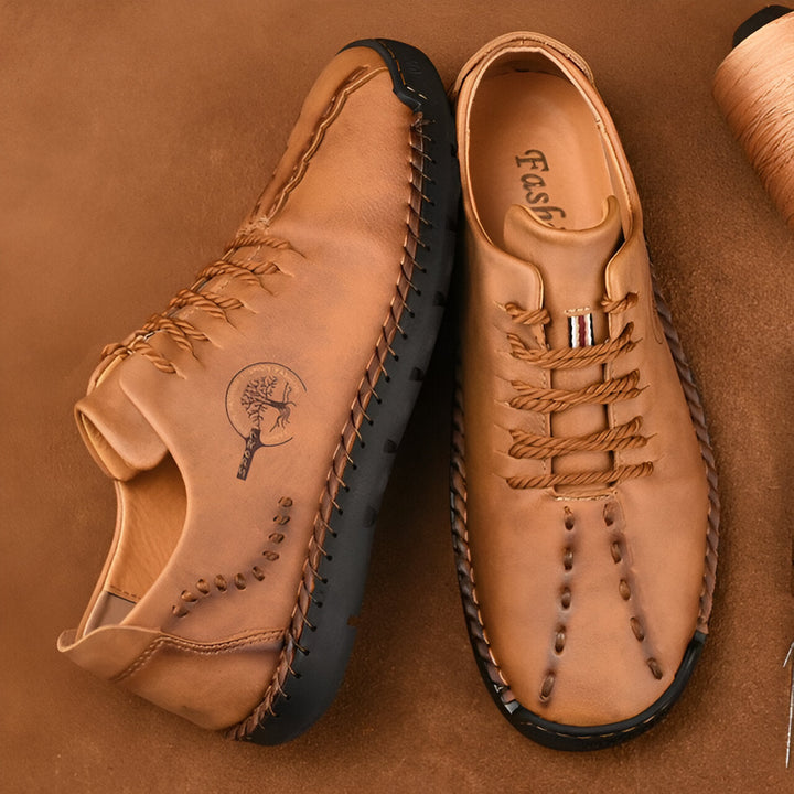 Levoire | Chaussures De Sport Orthopédiques Pour Hommes Au Style Italien Braun