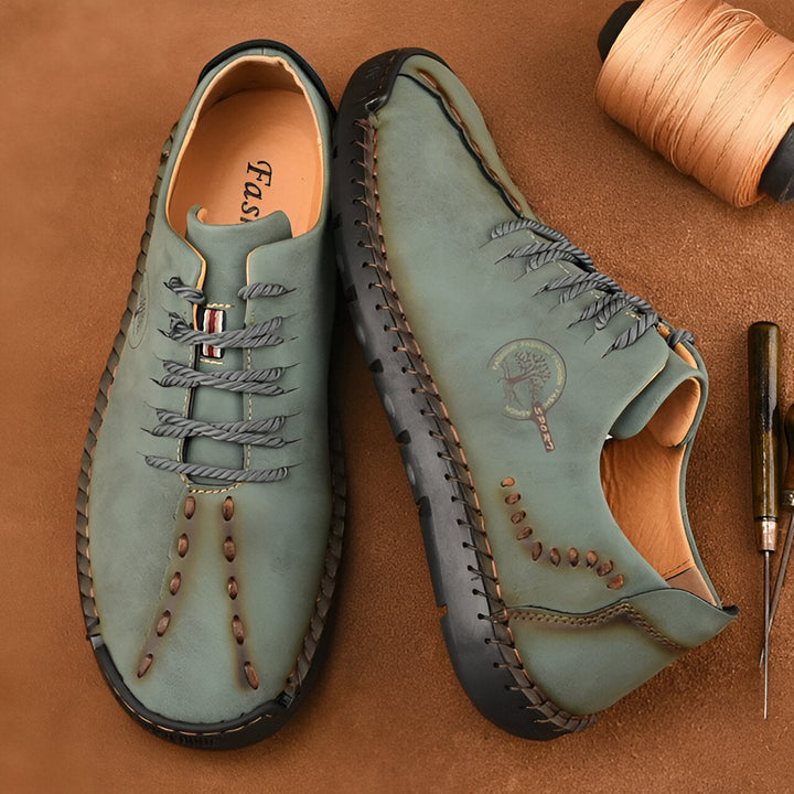 Levoire | Chaussures De Sport Orthopédiques Pour Hommes Au Style Italien Vert