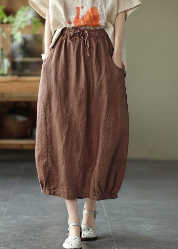Levoire | Patches Khaki Ceinture Été Robe En A