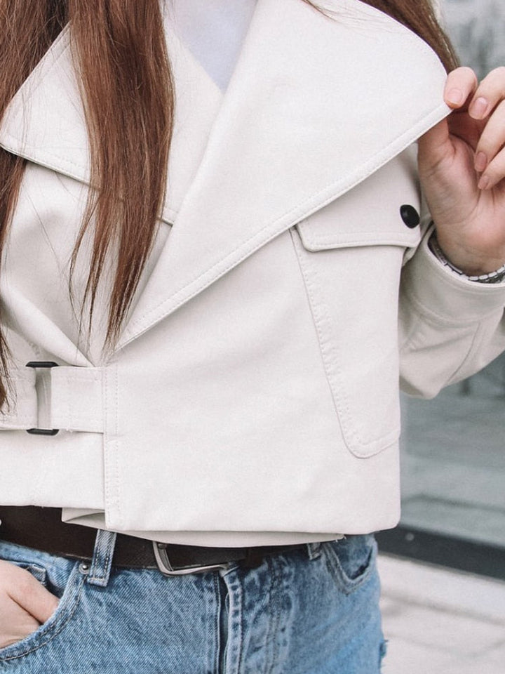 Levoire | Veste En Similicuir Élégante