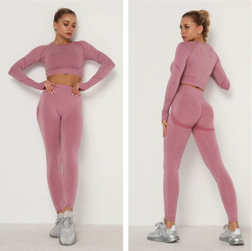 Levoire | Ensemble De Sport 2 Pièces Ressentez-Vous À L'Aise Dans Cet Ensemble Délicieux Violet-Rose