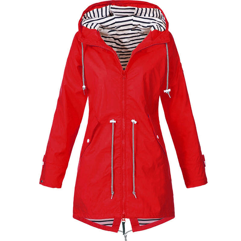 Levoire | Veste De Pluie Pour Toutes Les Saisons Rouge