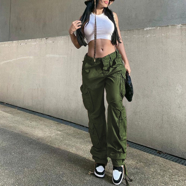 Levoire | Pantalon Tendance Élégant Pantalon Vert