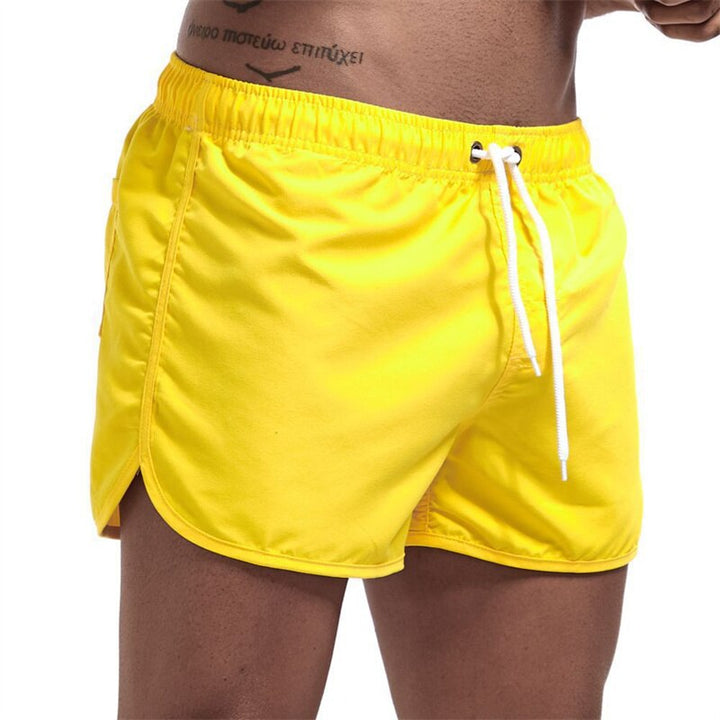 Levoire | Shorts De Maillot De Bain Multicolores Jaune