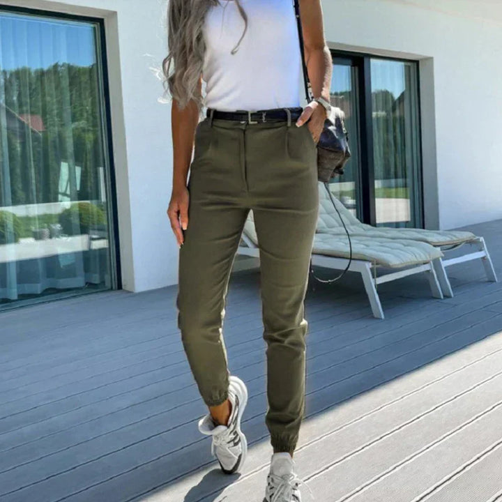 Levoire | Pantalon Moderne Avec Ourlet Élastique