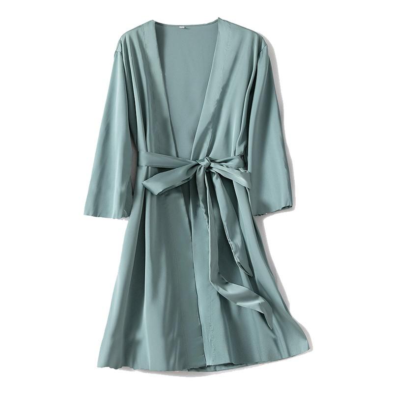 Levoire | Peignoir Pour Femmes bleu ciel