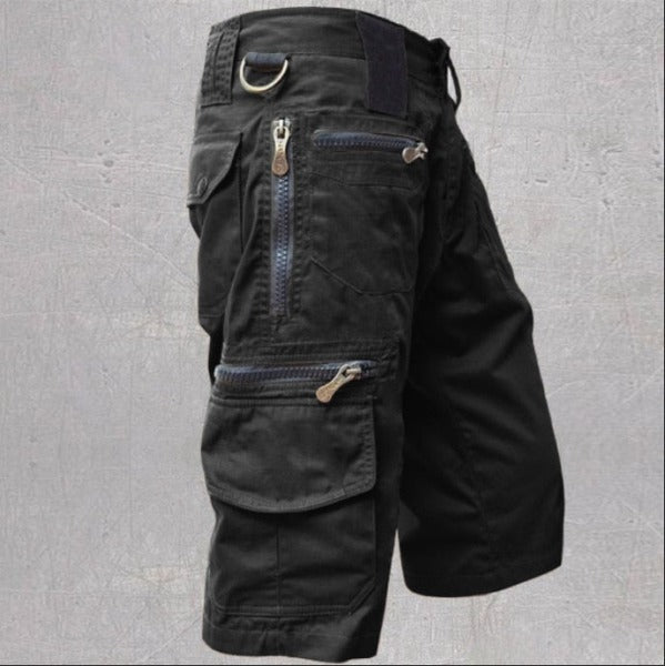 Levoire | Shorts Cargo Confortables Noir