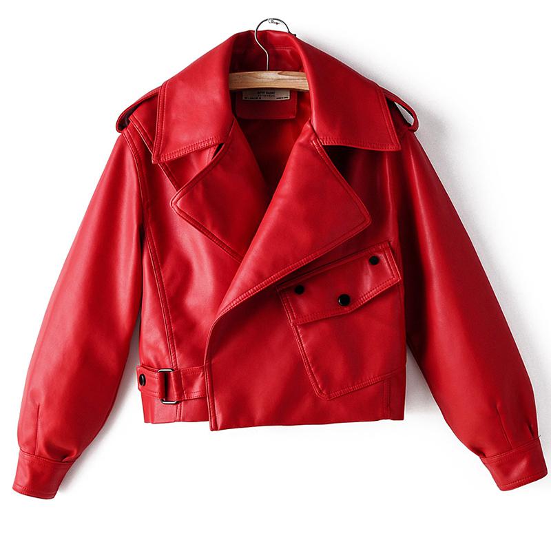 Levoire | Veste En Similicuir Élégante Rot