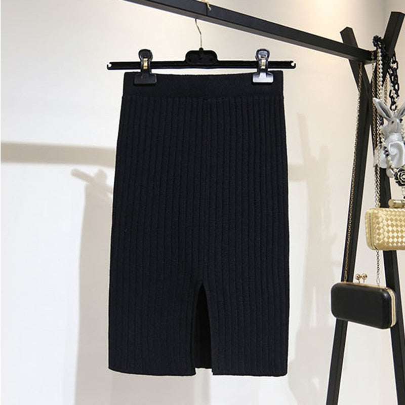 Levoire | Jupe Chaleureuse, Confortable & Élégante Noir