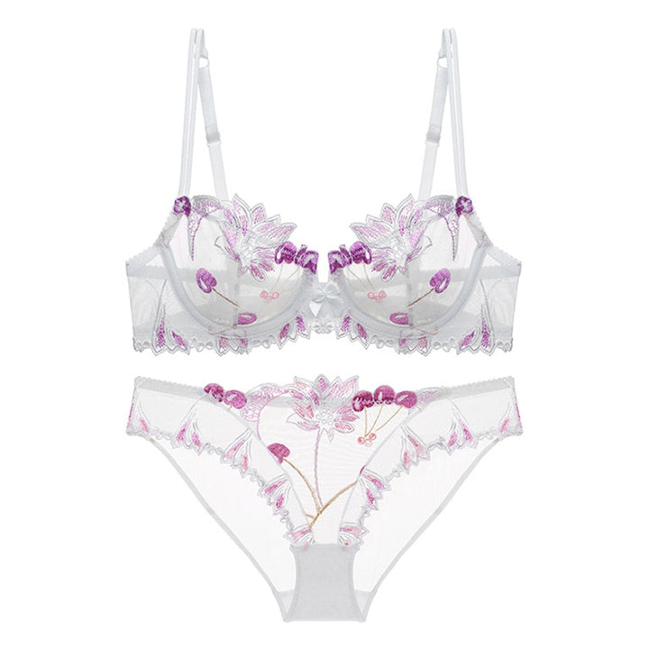 Levoire | Lingerie En Mesh Transparent Blanc
