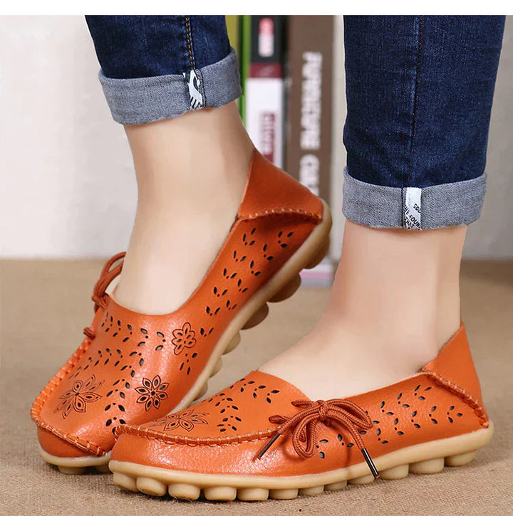 Levoire | Chaussures De Ballet À Enfiler Orange