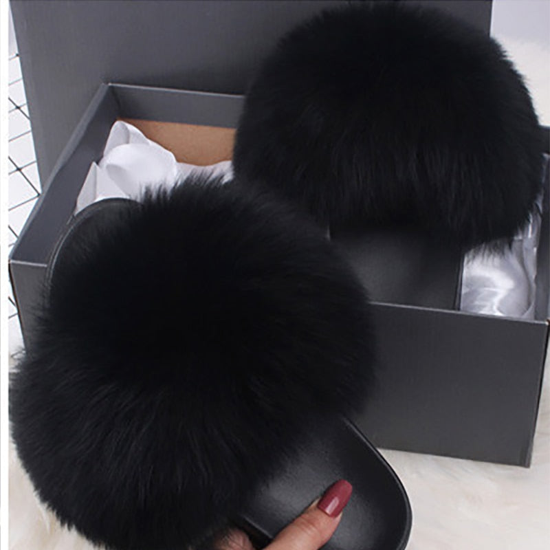 Levoire | Chaussons Chauds Pour Femmes, Pantoufles Douces Et Confortables Pour La Maison Noir