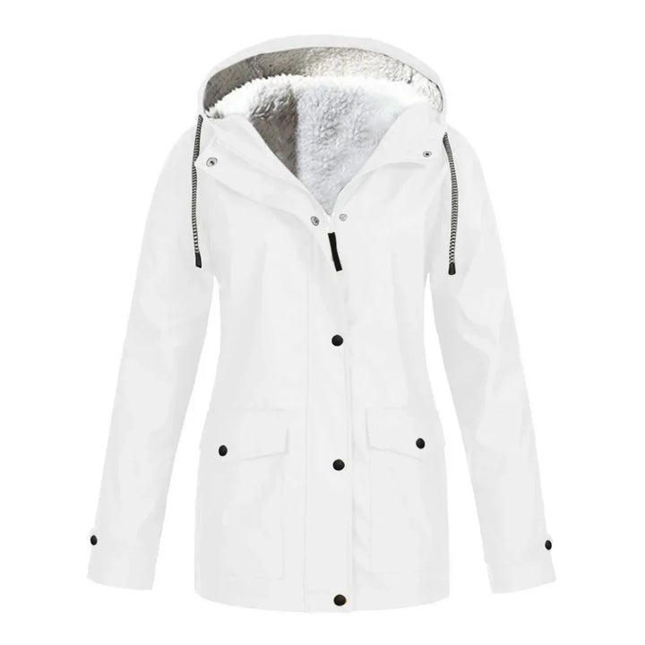 Levoire | Veste En Duvet Imperméable À Manches Longues Blanc