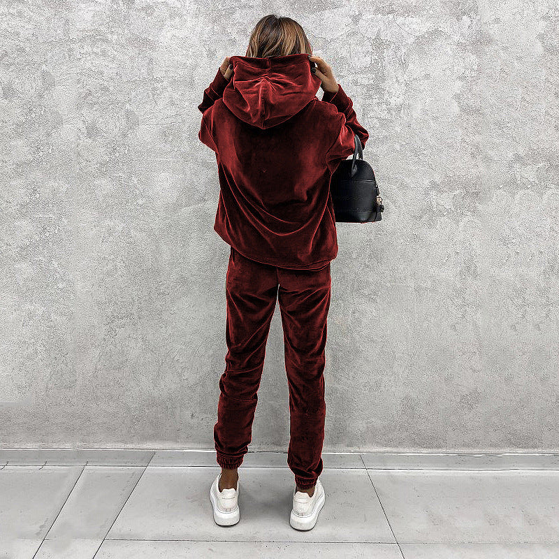 Levoire | Jogging en Velours Chic avec Confort Élégant pour Femmes