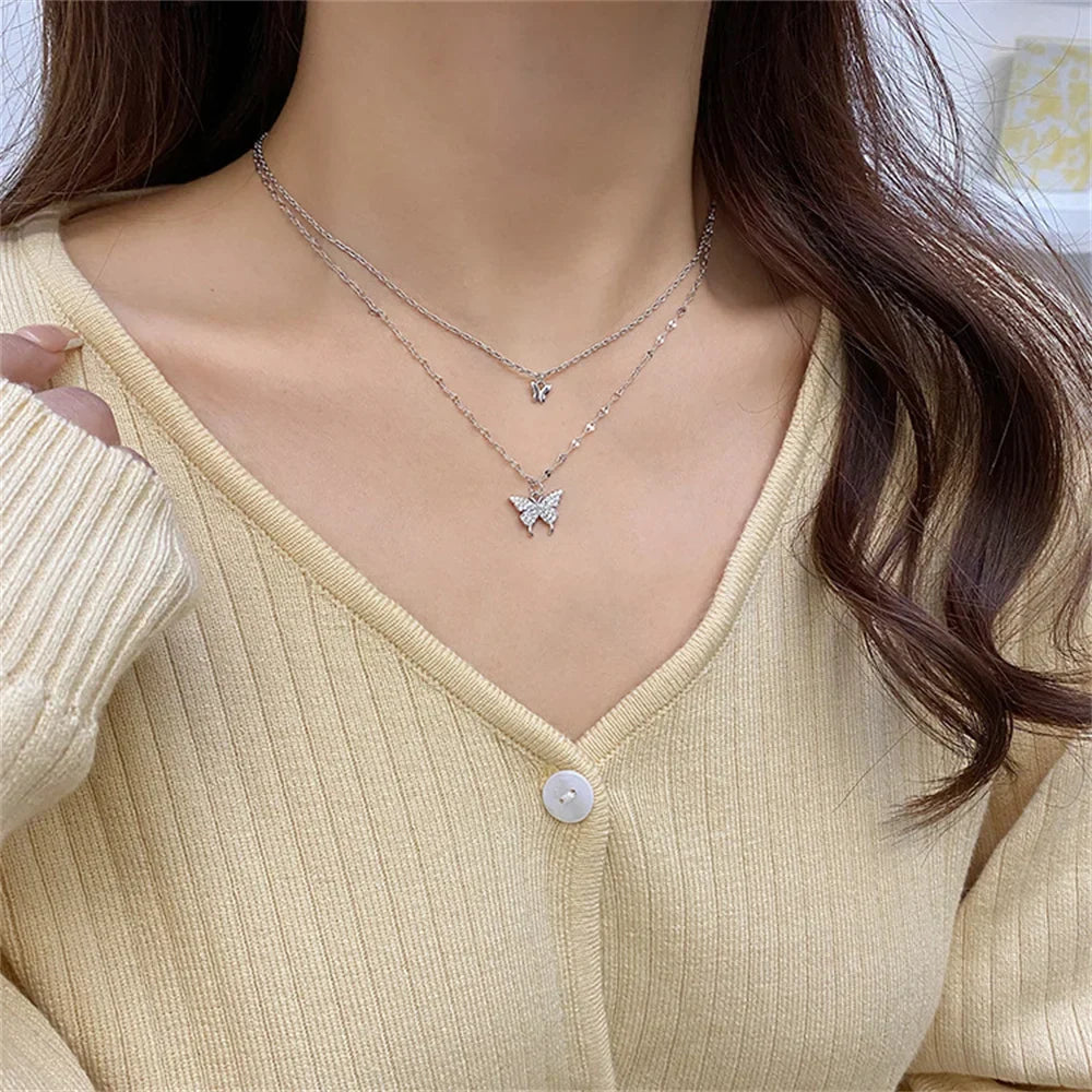 Levoire | Collier Papillon À Double Rangée